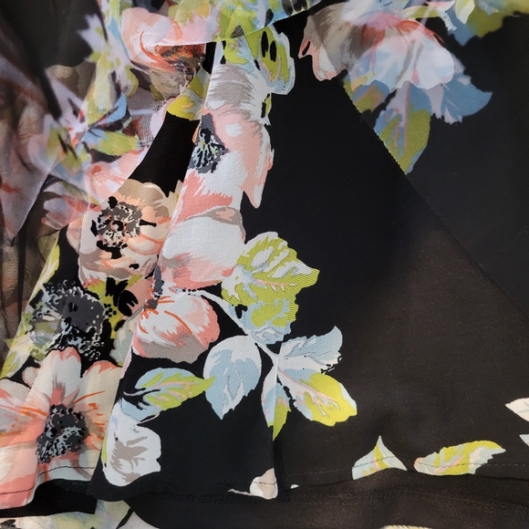 NWOT Torrid Size 4 Floral Tulle Skirt - Picture 5 of 7